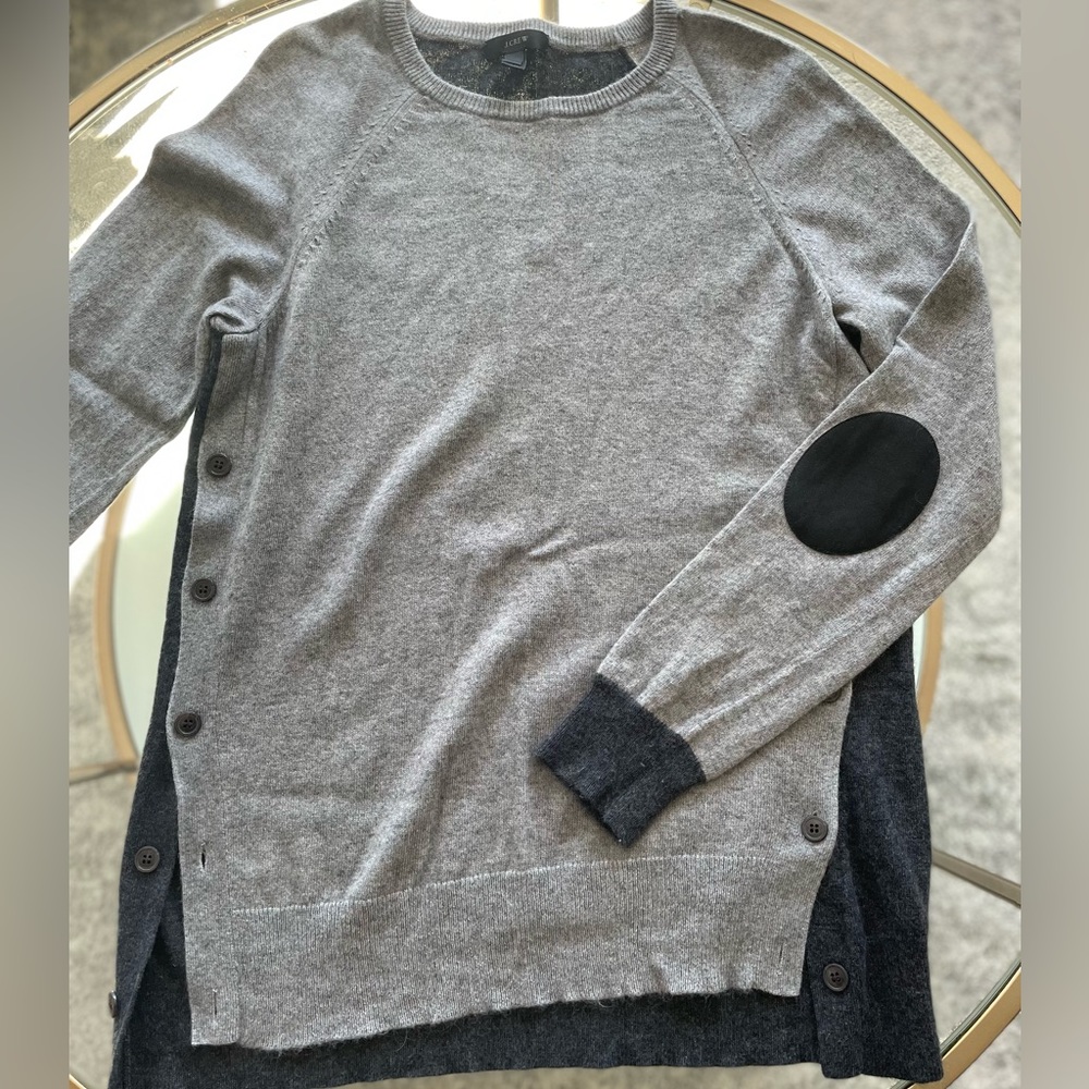 J.Crew blue/ grey sweater. Size M.